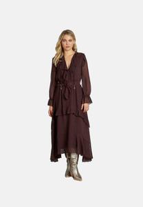 Платье Alma en Pena Day dress, Dark Marbled Brown/Mottled Dark Brown