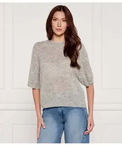 Шерстяной свитер Loose fit Marc Cain, серый