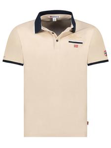 Рубашка-поло Geographical Norway, бежевый
