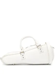 Сумка-тоут Violin с эффектом потертости Vaquera, белый