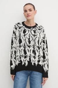 Свитер с добавлением шерсти Oui, белый