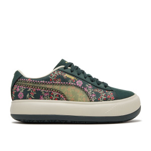 Кроссовки Puma Liberty Of London X Wmns Suede Mayu 'Floral', зеленый