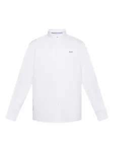 Рубашка на пуговицах Sun 68 Kids, белый