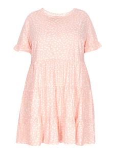 Платье до колена myMo Plus Size Dress, розовый