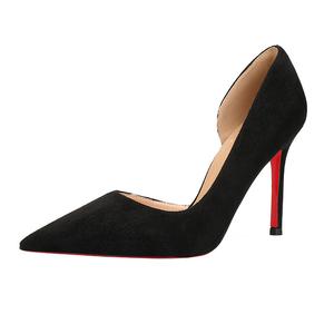 RoseDoris Тонкие туфли на шпильке женские черные