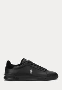 Кроссовки HERITAGE COURT II LEATHER SNEAKER UNISEX Polo Ralph Lauren, черный
