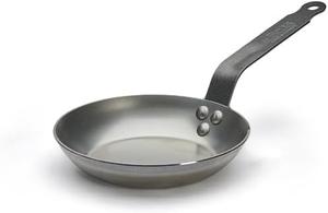 Сковорода De Buyer, лионская, изготовлена ​​из цельной стали, нержавеющая сталь, диаметр: 18 см