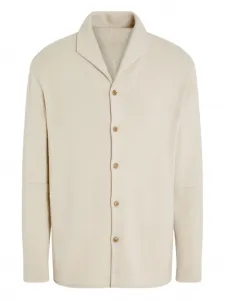 Кардиган на пуговицах Oasi Zegna, нейтральный