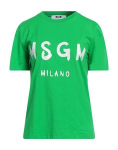 Футболка Msgm, зеленый