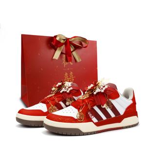 Кроссовки для скейтбординга низкие unisex Adidas Neo, красный