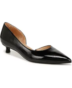 Галлент туфли-лодочки на каблуке "кitten heel" Naturalizer, черный