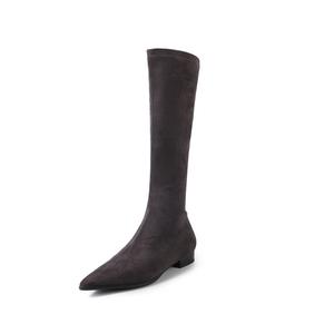 Yeezyy Reezy Серые женские полусапоги, цвет Gray