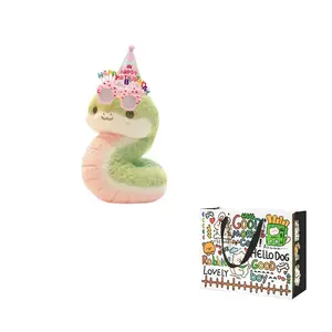 Куклы в стиле китайского зодиака: змея, коллекционное издание, плюшевая кукла, высота 25 см AZLCL