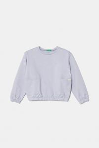 Детская хлопковая толстовка United Colors Of Benetton, синий
