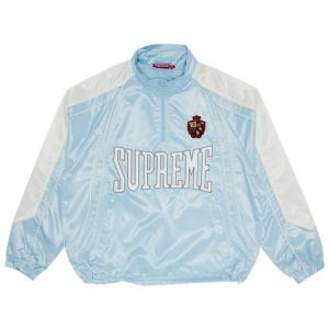 Куртка Supreme Satin Piping Pullover, Light Blue