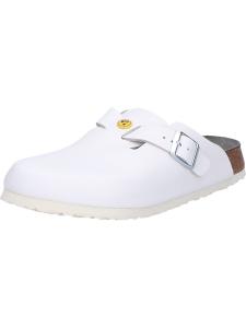 Тапочки Birkenstock Pantoletten Boston ESD, белый