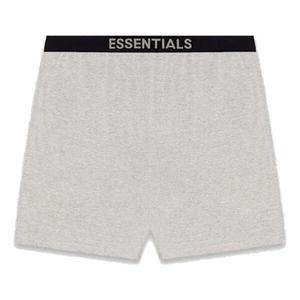 Шорты fw20 lounge shorts 'heather oatmeal' Fear Of God Essentials, серый
