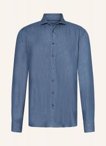 Рубашка приталенного кроя с очень длинными рукавами PAUL, синий