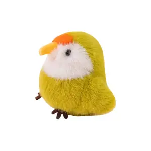 Милый дизайн питомца коллекция птиц антистрессовая игрушка-компаньон для ладони плюшевая кукла высота 12см PUDOWRABBIT