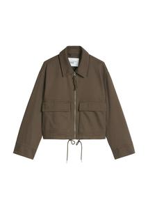 Marc O'Polo DENIM Куртка для межсезонья в темно-коричневом цвете