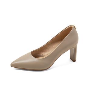 Туфли женские на высоком каблуке Comely, коричневый