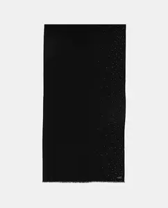 Однотонная шаль из полиэстера и вискозы V.Fraas, черный