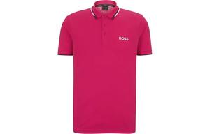 HUGO BOSS Красная поло для мужчин