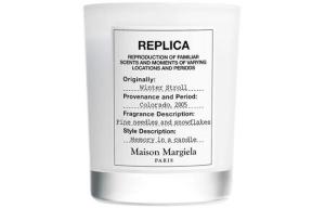 Ароматическая свеча Maison Margiela, белый