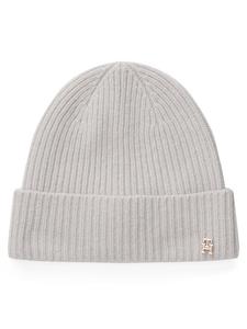 Шапка Tommy Hilfiger Th Cashmere AW0AW17772, серый