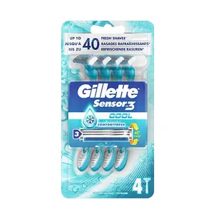 Одноразовые бритвы Sensor 3 Cool Gillette, 4 UD