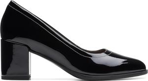 Женские кроссовки на высоком каблуке Clarks Freva55, черный