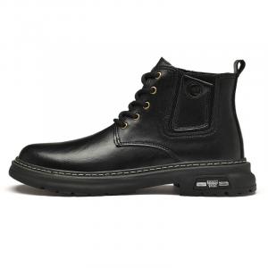 Короткий ботинок Martin мужской XIMO BULL, черный-Fleece-Lined