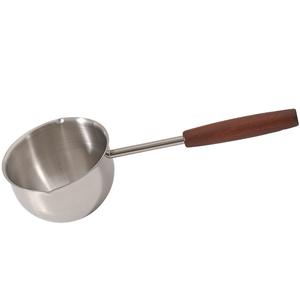 Суповая ложка KAWASIMAYA, Frying Spoon[304 Stainless Steel/Extended Wooden Handle]