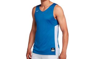 Мужская майка Nike облегающая, синий