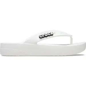 Шлепанцы Crocs Classic Platform, белый