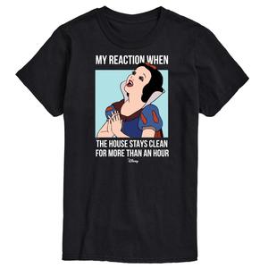 Футболка с рисунком «Большая и высокая Белоснежка» Принцесса Disney, черный