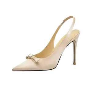 Женские туфли на тонком каблуке и высоком каблуке WOXXXN, Black[Box Included](Gift Included)