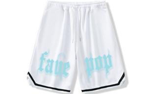 Баскетбольные шорты унисекс Favepop, Белый