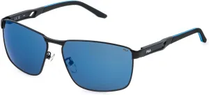 Солнцезащитные очки Fila SFIA08, Total Semi Matte Black, 63, Total Semi Matt Black, 63, Total Semi Matt Black