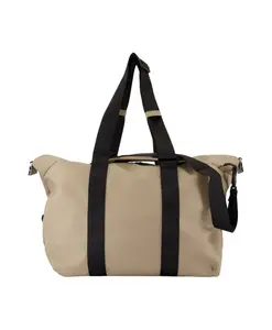 Небольшая дорожная сумка для выходных - бежевый полиэстер Rains, бежевый