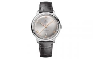 OMEGA Часы Elegant Saucer Series Automatic Mechanical Movement Men's Watch Watch 40mm Silver Dial Stainless Steel Case