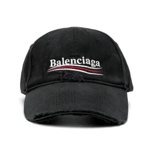 Женская кепка Balenciaga, черный
