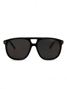 Солнцезащитные очки-пилоты Sam TOM FORD, черный