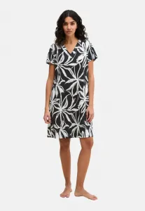Ночная рубашка, которую можно комбинировать Marc O'Polo, Black White Cotton Print