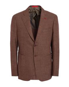 Блейзер Isaia, коричневый
