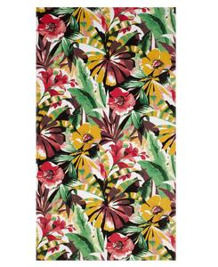 Пляжное полотенце Aria из хлопка с цветочным узором, 68 x 36 дюймов Nicole Miller, мультколор