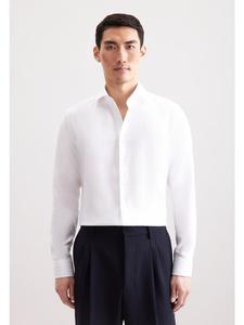 Рубашка делового кроя белого цвета Seidensticker