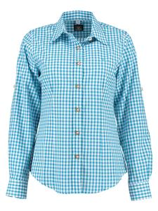 Блузка Qorru бирюзового цвета OS-Trachten