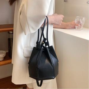 Женские сумки через плечо, сумки на завязках Aimoon, цвет Black