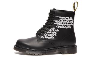 Dr. Martens 1460 Futura Laboratories, черная кожа с вышивкой Dr.Martens